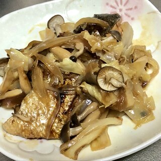 秋鮭ばたポン焼き